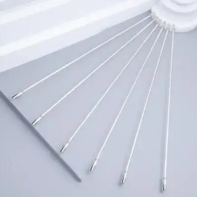 

Cabilock 17 Inch 43cm Blind Tilt 6Pcs Clear Replacement for Vertical Window Blinds Door RV Wood Slat Opener Tool