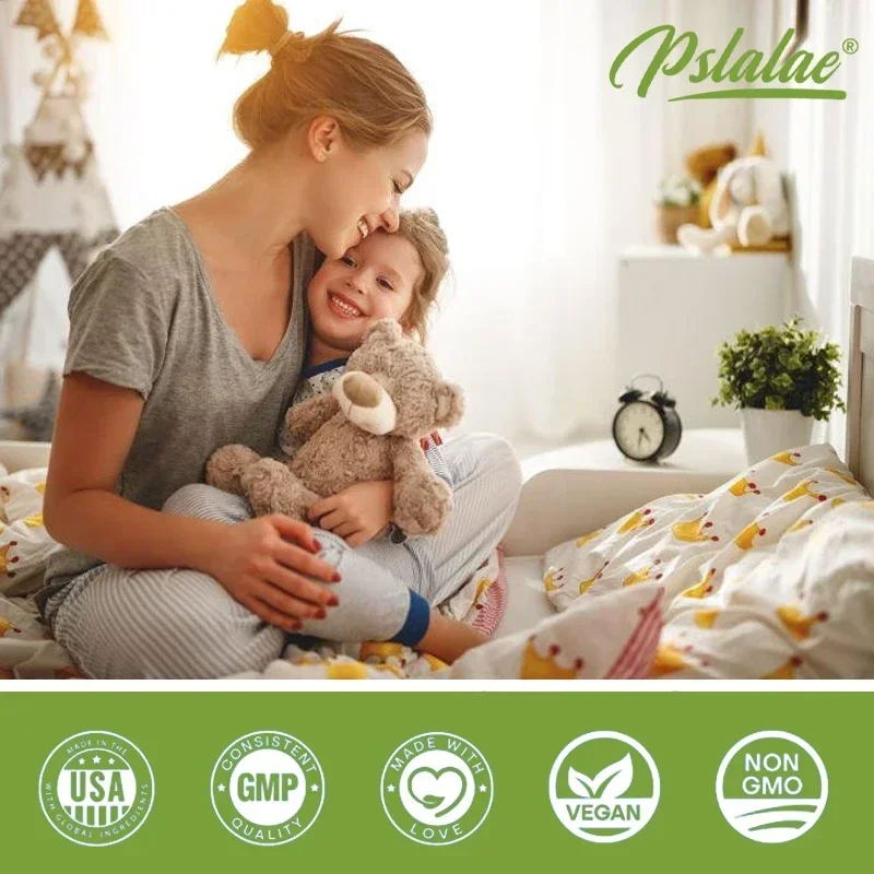 L-Theanine 200 ملغ - تخفيف التوتر، ويحافظ على الهدوء والمزاج المريح، ويحسن التركيز