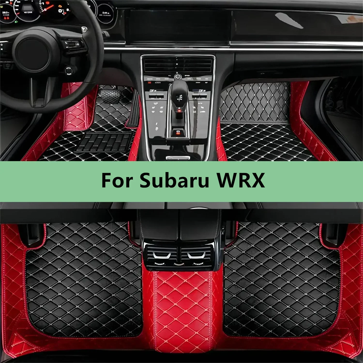 Autofußmatten für Subaru WRX 2022 2023 2024 2025 2026 2027 2028 Autofußmatten für Männer Frauen Autozubehör