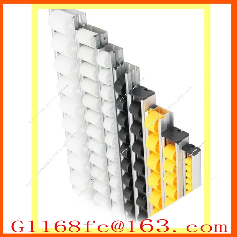 1 m Strengthening and Thickening 40X33 Sheet Metal Anti-static Galvanized Frame Pulley Guide Rail Aluminum Alloy Fluent Strip