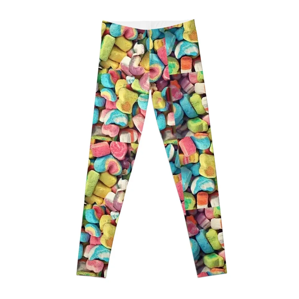 Lucky Charms Marshmallows Leggings gym top Sports pants for leggins push up woman gym's clothing Womens Leggings