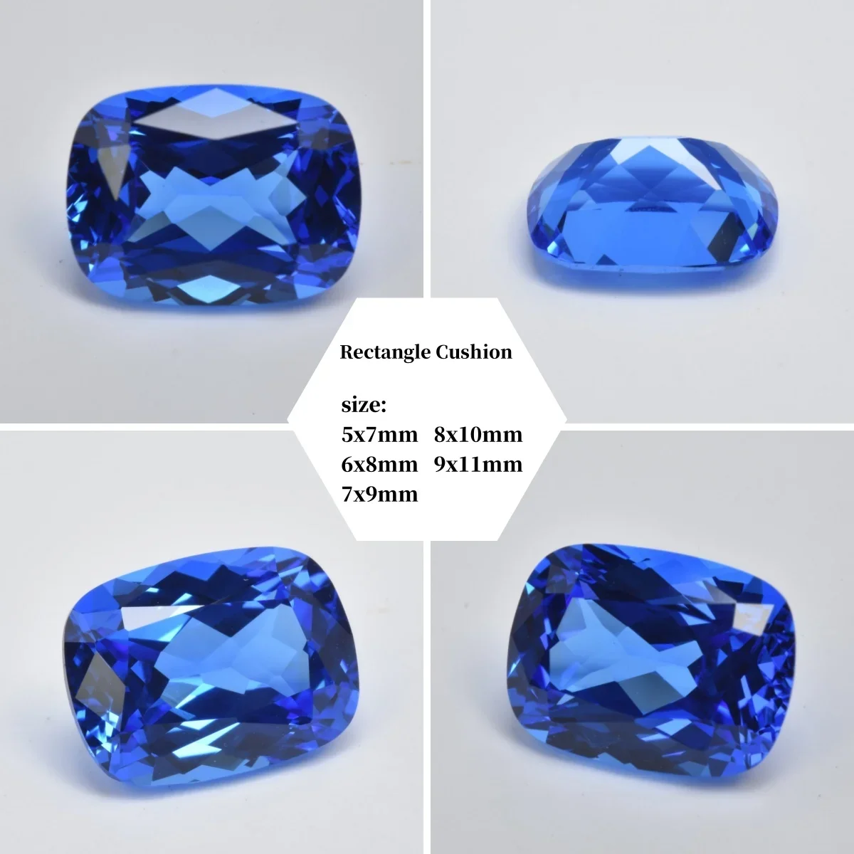 

A+Lab Grown Cobalt Spinel Fire Lotus Color Various Shapes Gemstone For Earring Pendant Jewelry Making Selectable AGL Certificat