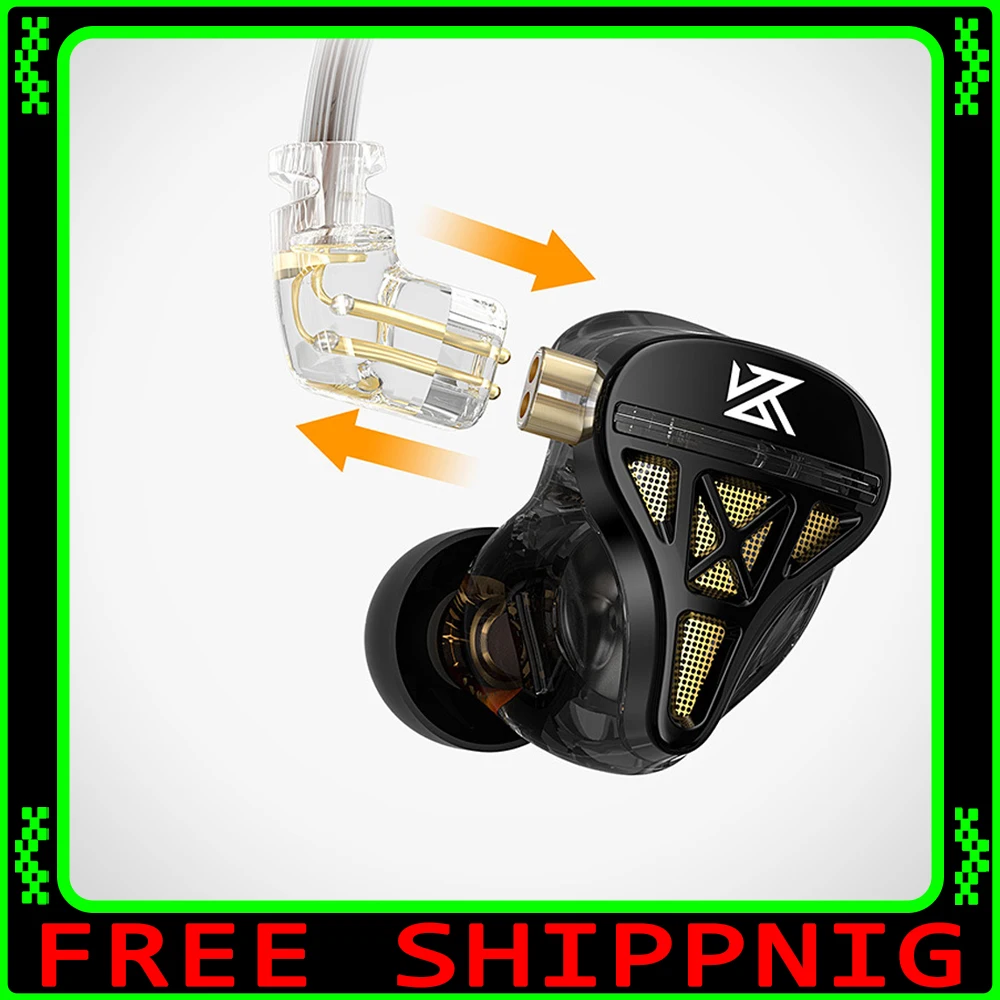 Kz Dqs Metal Wired …