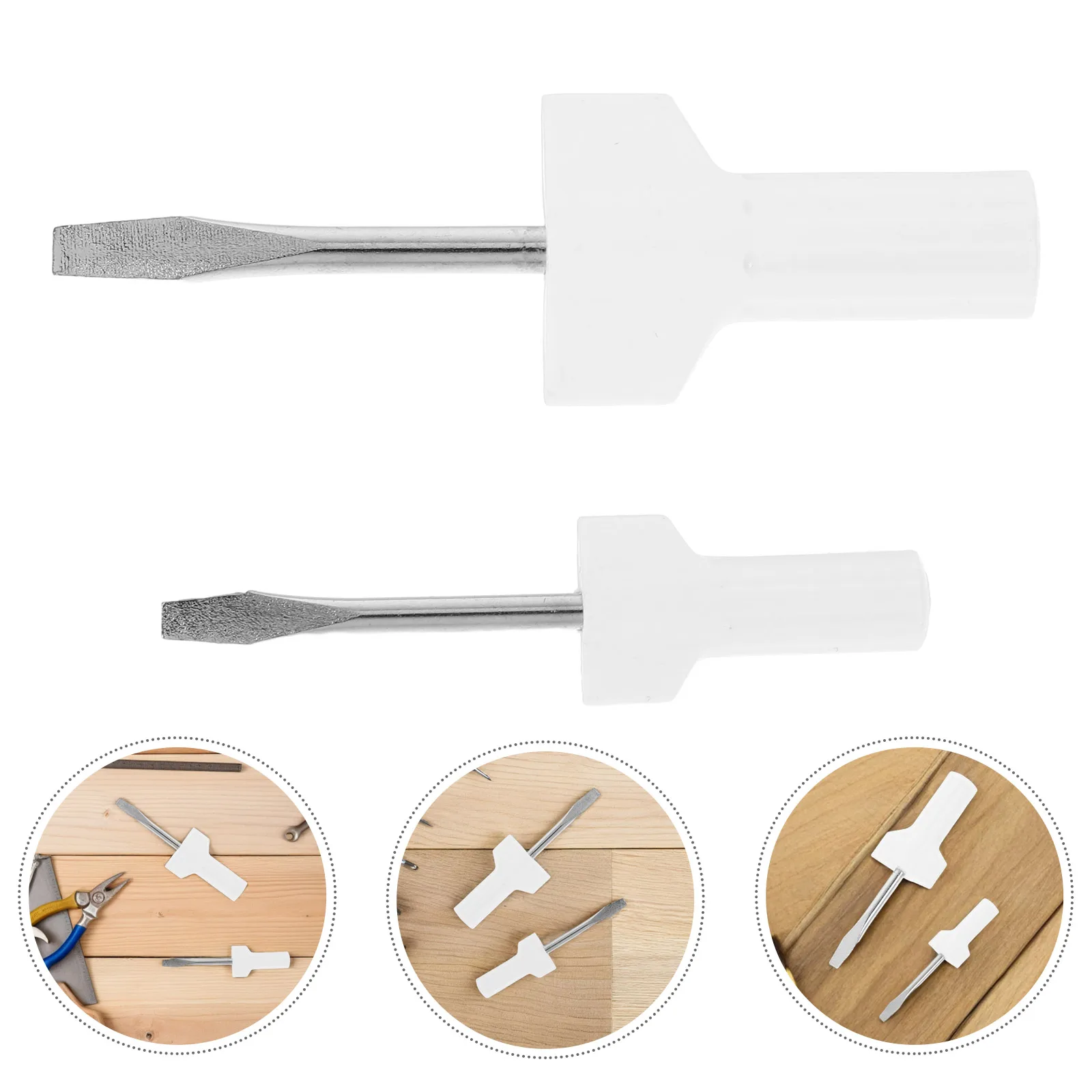 2pcs Sewing Machine Screwdriver Flat Head Precision Tool For Tightening Screws Portable Repairing Accessory Mini Metal