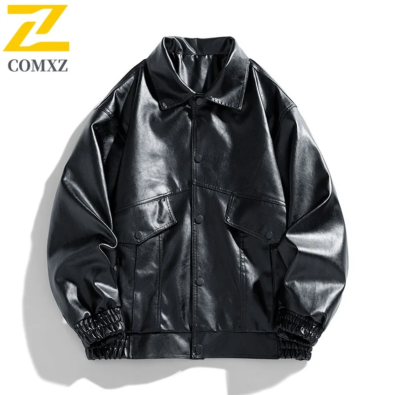 

COMXZ универсальная ветровка, куртка в стиле ретро, легкий Тренч для кемпинга и пешего туризма, износостойкие куртки из искусственной кожи, мужская одежда
