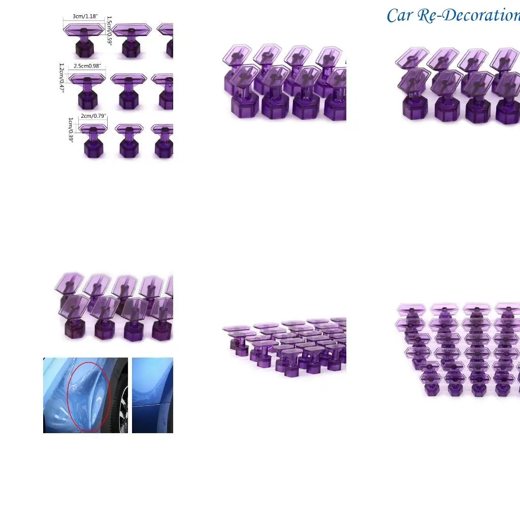 

R58D Glues Tabs Car Dent Lifter Tools Dent Puller Removal Tool Glues Tabs