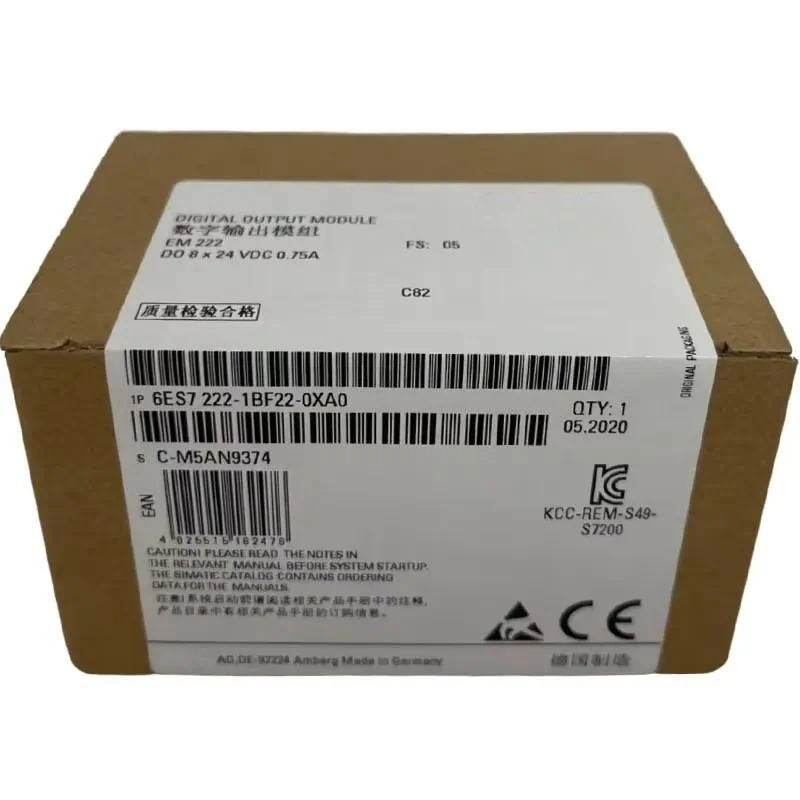 New S7-200 Central Processing Unit 6ES7222-1BF22-0XA0 6ES7 222-1BF22-0XA0 Programmable Controller