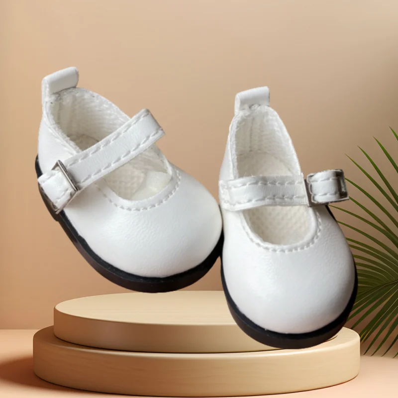 Tilda 5 cm Schuhe für Mini-Mia-Puppen, Spielzeug, 1/6 weibliches Design für Baumwoll-20-cm-Korea-Stars-Plüschpuppen, Littlefee-Zubehör, Puppenspielzeug – Detail 1