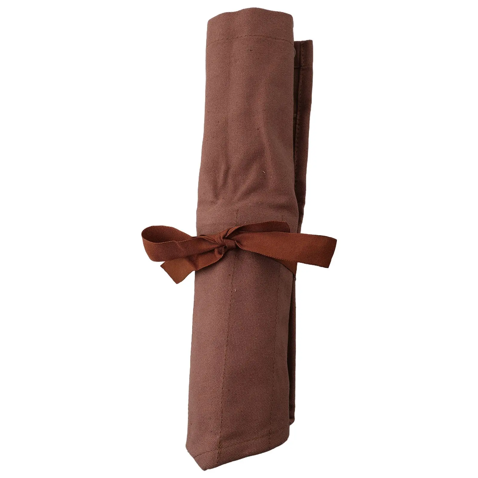 Wrench Storage Bag Waterproof Heavy Duty Waxed Canvas Tools Roll Bag Multi-purpose Spanner With 16 Pockets Storage Bags Tools