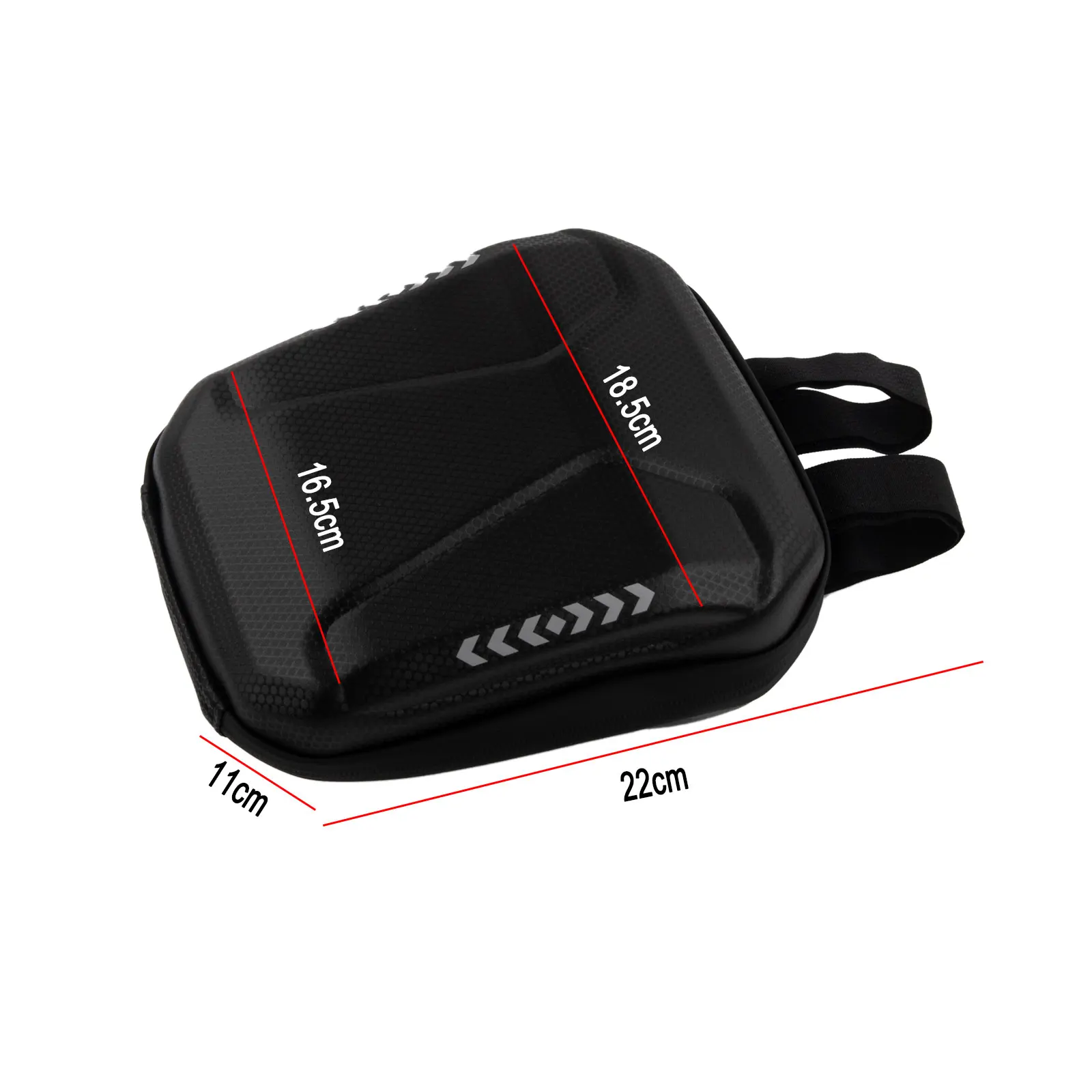 

Scooter Bag Front Hanging Bag Waterproof Binding Design Black Case EVA Material Electric Scooter For Electric Bicycle