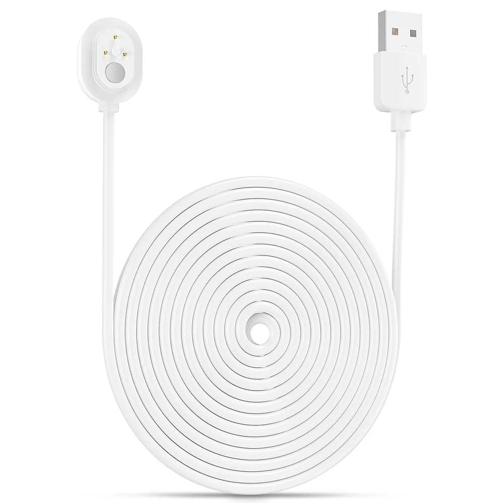 Netzkabel für Arlo Ultra 4K UHD, magnetisches Chanrging-Kabel, wasserdichtes Ladegerät ohne Stecker für den Innen- und Außenbereich, 6 m/9 m, 1 Stück
