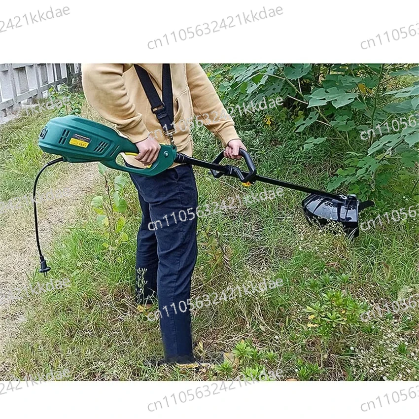 Household Weeding Machine 220V 1400W 10000RPM Electric Lawn Mower Portable Grass Trimmer Multi-function Garden Tools