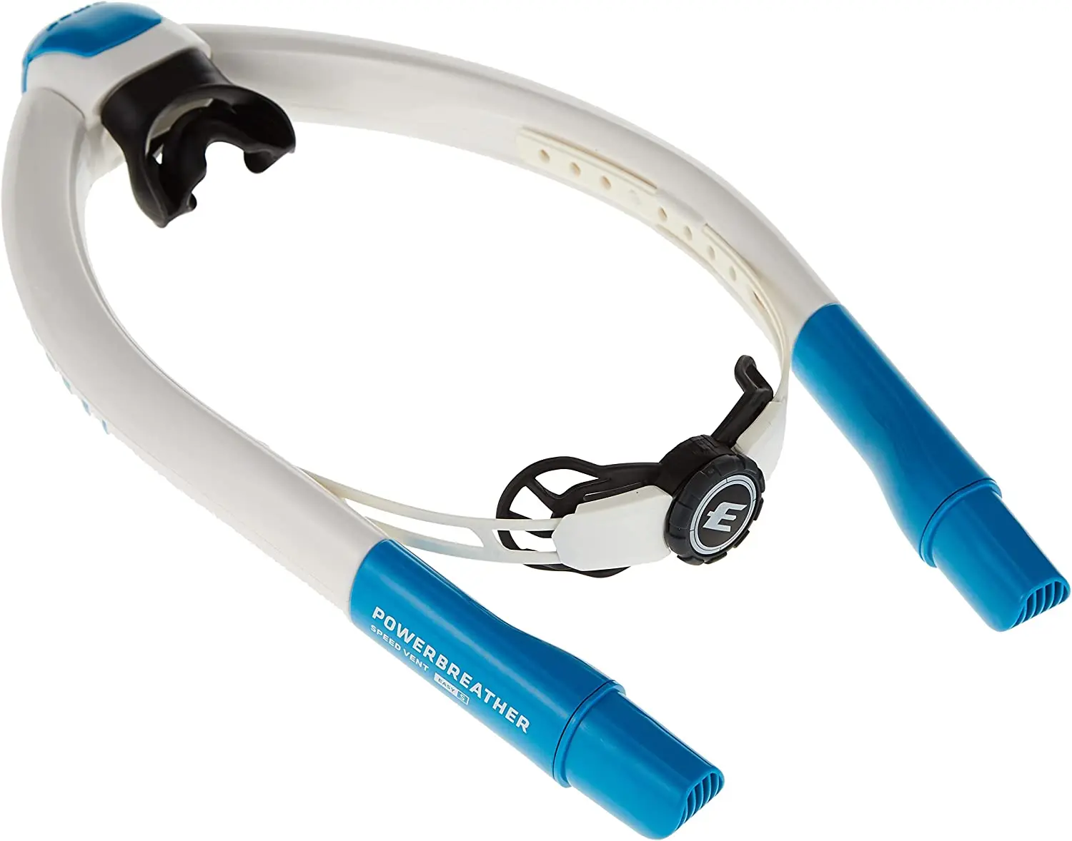 POWERBREATHER Equipment for Swimming Snorkel Training in Pool and Open Water, with Comfortable Mouthpiece and One-Way Air Valve