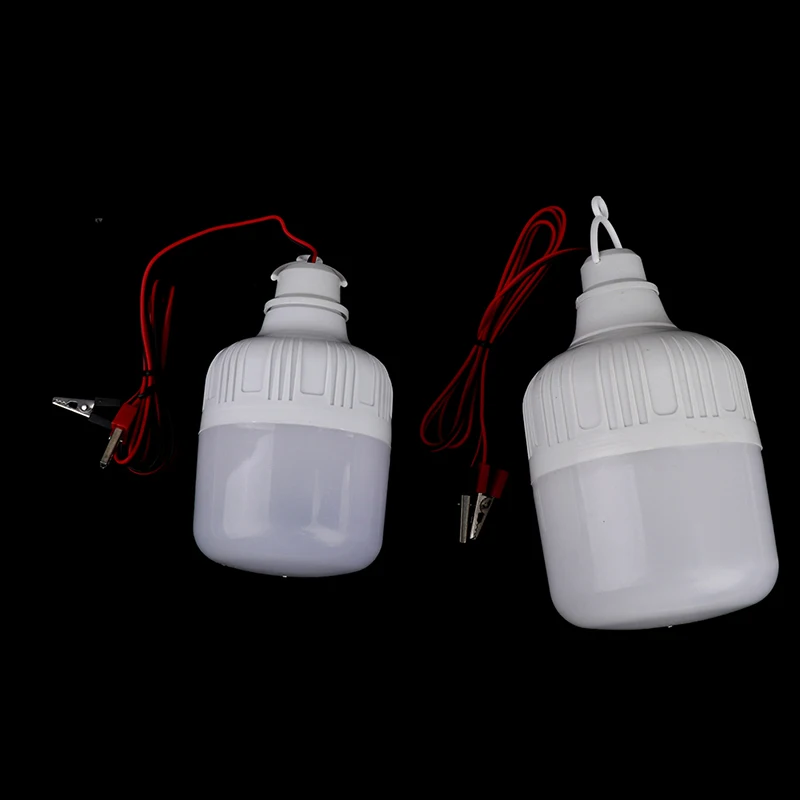 Ampoule LED portable d'urgence, lampe de camp extérieure, lumière blanche froide, tente de pêche de nuit, 12V, 3W, 5W, 7W, 9W, 12W, 20W, 30W