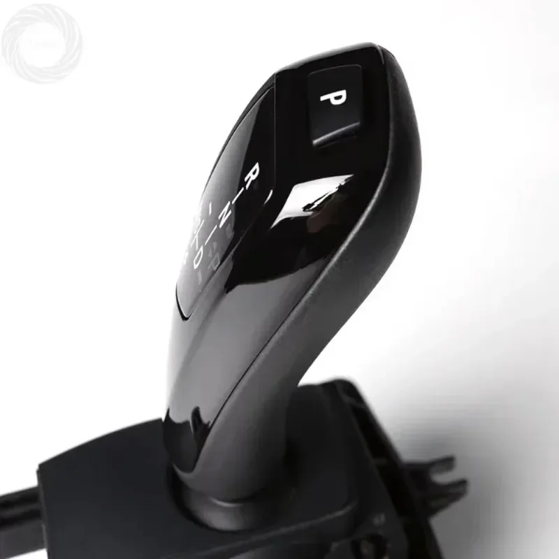1pcs  for E70 E71 Suitable Left-hand Drive RHD Bright Black Car Shift Lever Knob Cover Replacement Car Carbon Fiber Parts