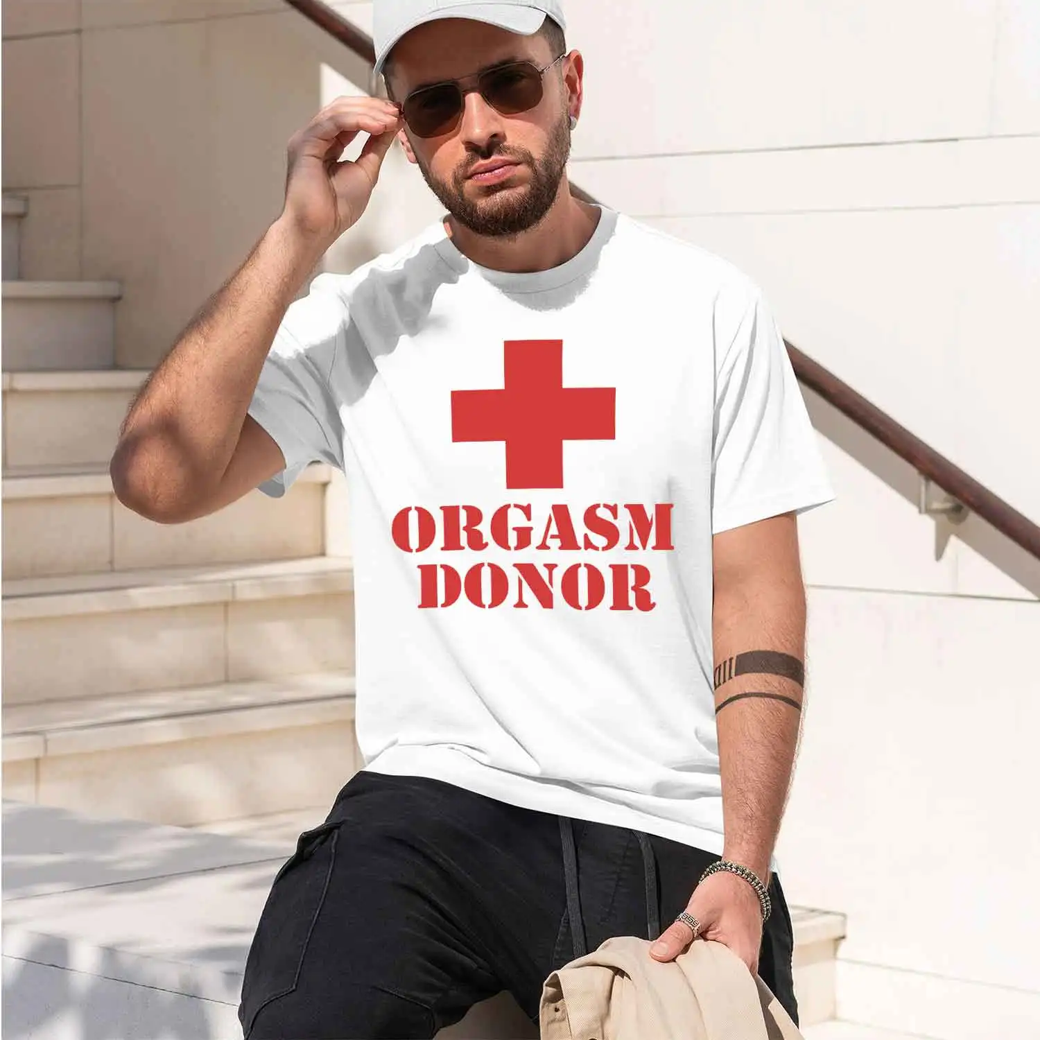 ORGASM NOR 2026 New Model Men’s Short-sleeve crewneck T-Shirt Classic Casual Multiple Colors and Sizes for Daily Wear All-Day Co