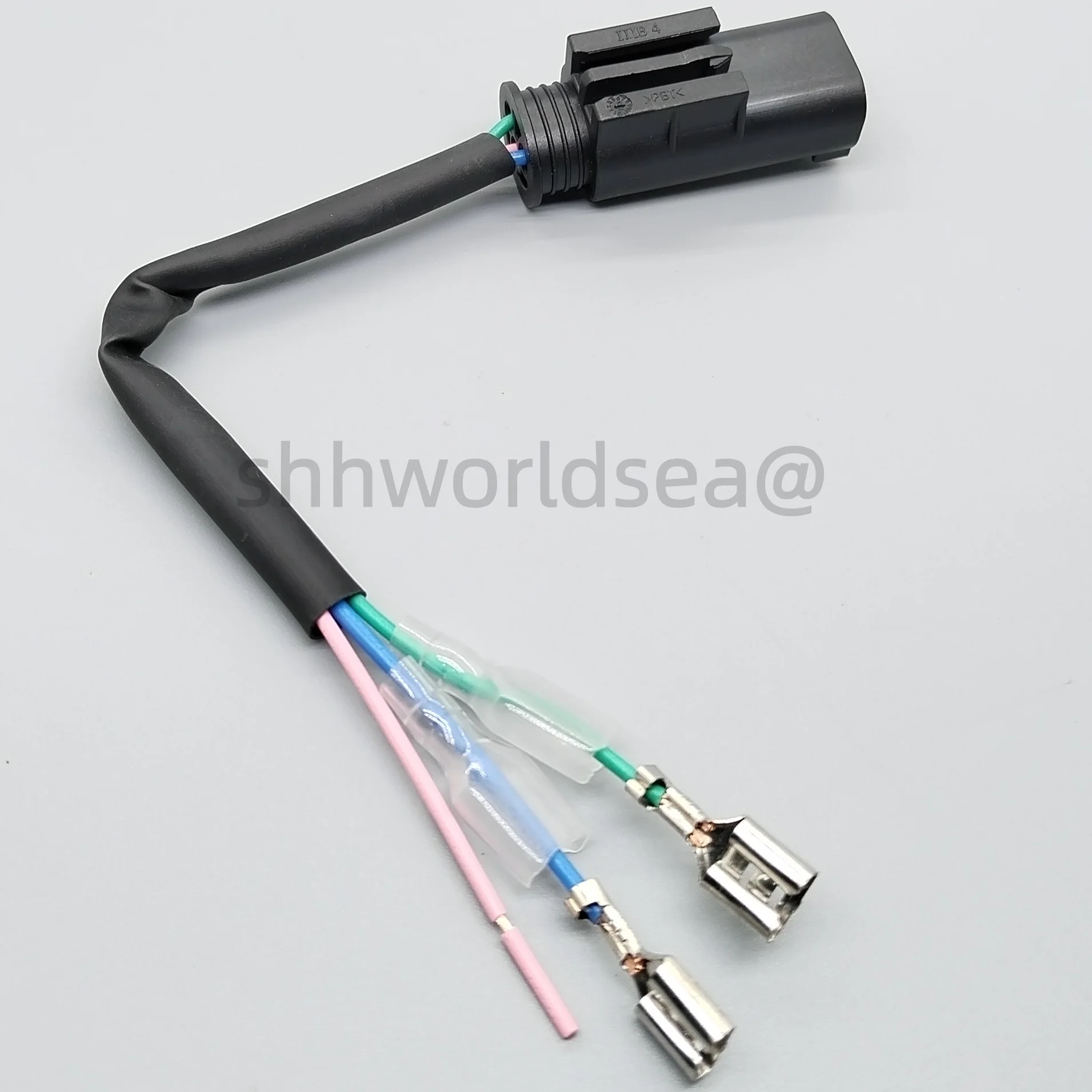 shhworldsea 3pin For BMW F650GS F650GS F650CS F700GS Power Outlet Connector Socket Plug Harness Splitter Cable F800S F800R