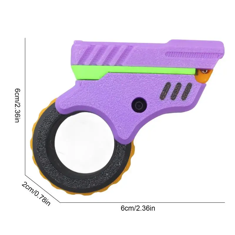 Fidget Slider 3D impreso tarjetas de presión para empujar, Spinner para la yema del dedo, deslizador sensorial, juguete para enfoque mejorado, favores de fiesta hápticos para