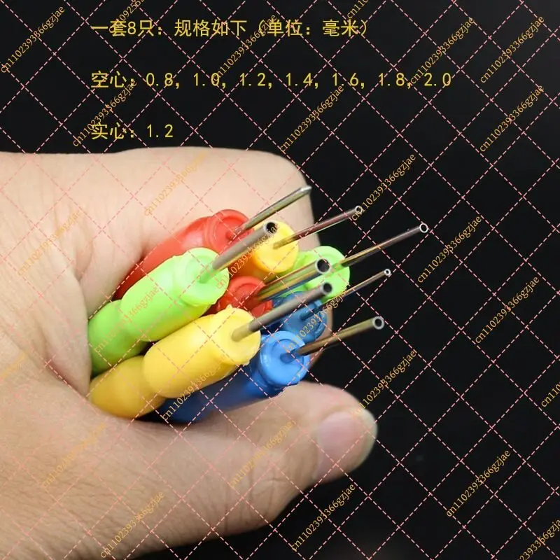 Stainless Steel Hollow Needle Non-Stick Solder Multi-Pin Motherboard Desoldering Tool, Replacement for Solder Sucker