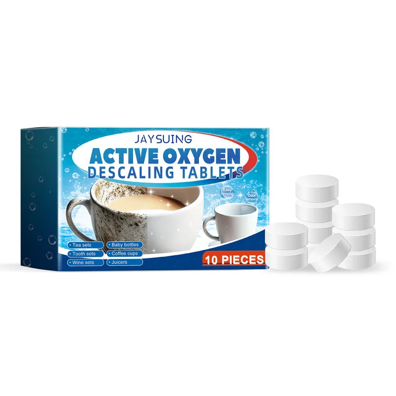 

Coffee Tea Scale Remover Effervescent Tablets EDTA Disodium Leaves Long Lasting Fresh Scent Soluble In Water Easy To Use