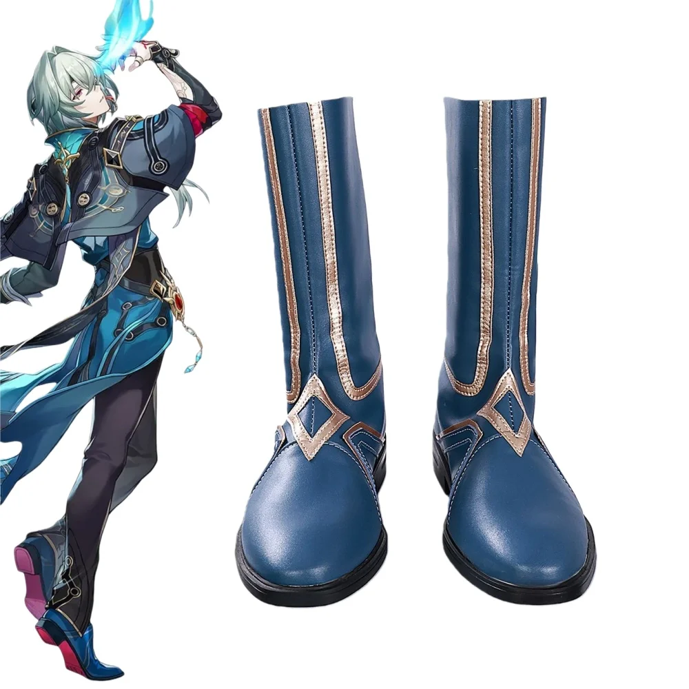 

Anaxa Shoes Cosplay Anime Anaxagoras Boots Game Honkai Star Rail PU Shoe