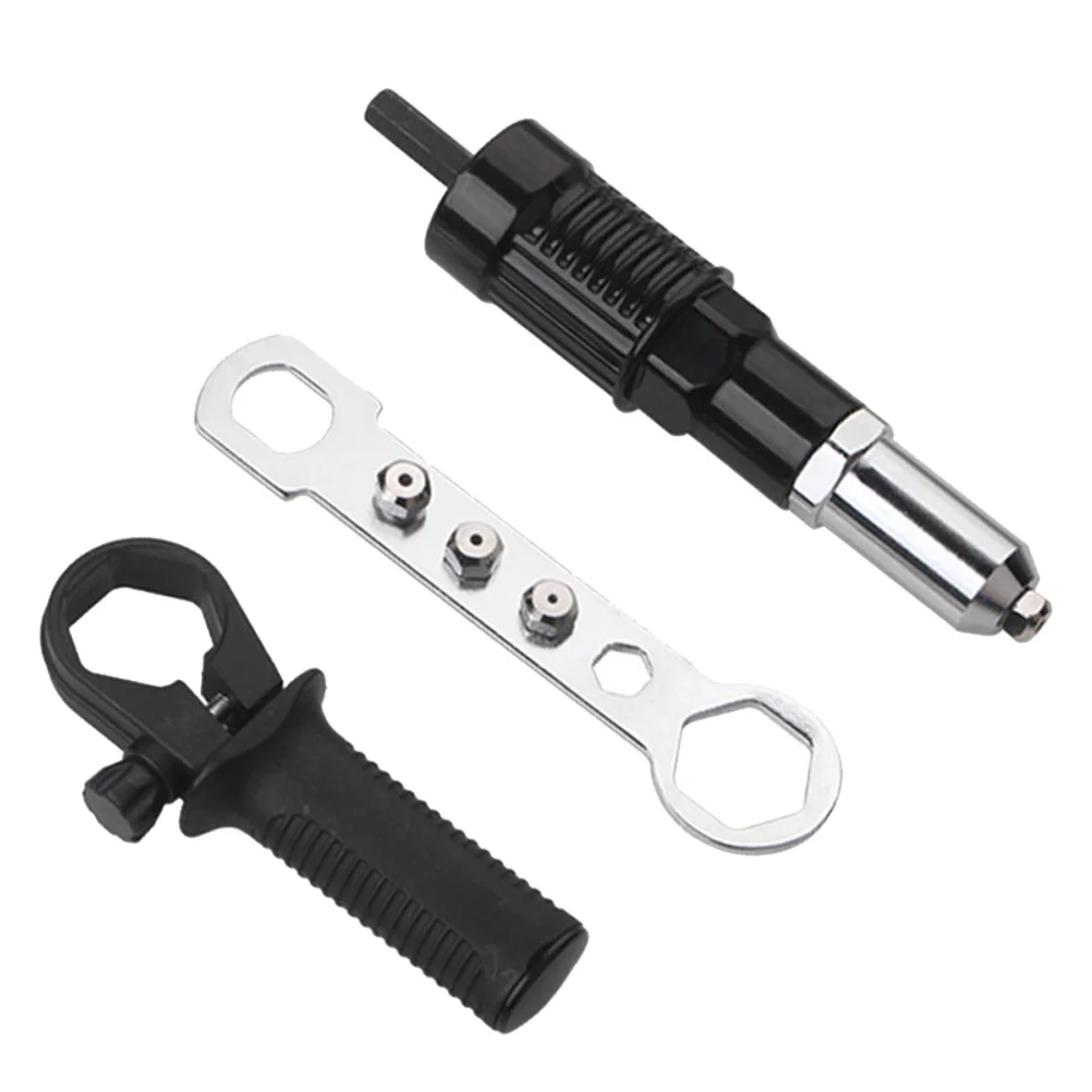 

Electric Drill Riveting Hard Metal Core Adapter Pulling Machine Joint Rivet Connector Practical Durable Easy