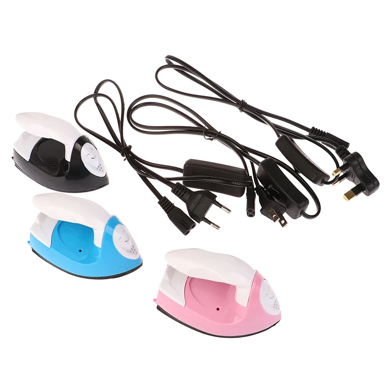 1PC EU/US/UK Plug Mini Craft Iron Electric Iron Portable Handy Heat Press Diy Small Iron For Ironing Clothes Laundry Appliances