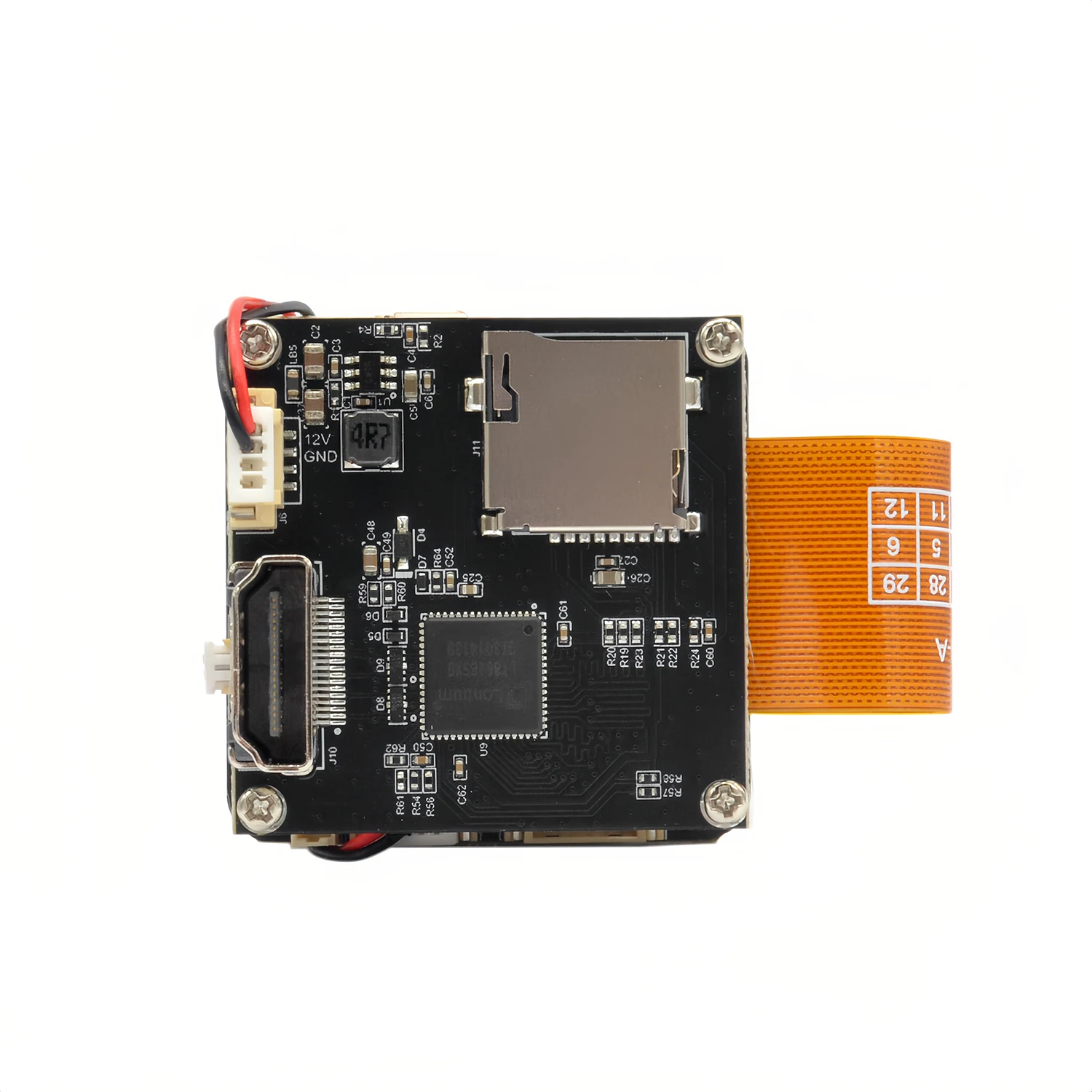 IMX664 Starvis 2 Super Starlight Camera Module AI Denoise And 140dB WDR ,1.0T Sd Card Storage ,IP Network And Analogue Output