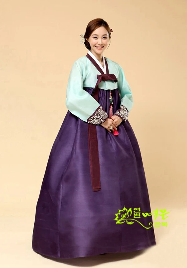 Ladies Hanbok Korean Original Imported Fabric Korean National Clothing Mother Hanbok Welcome Clothes