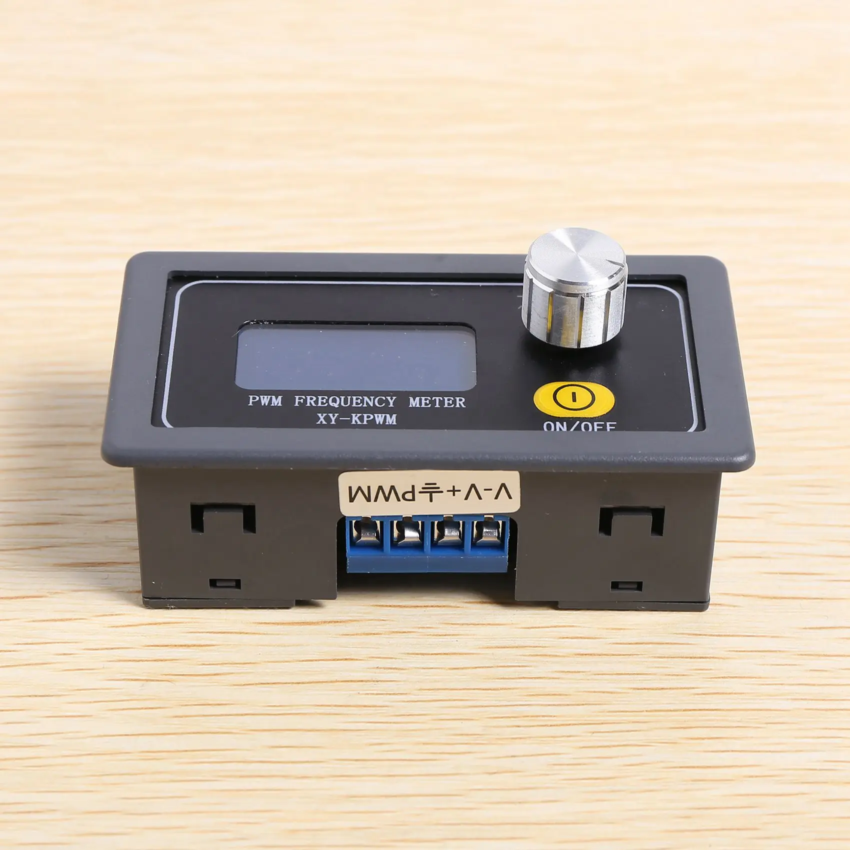 At53 2x pwm ciclo de trabalho de frequência de pulso módulo gerador de sinal de onda quadrada ajustável 1hz-150khz gerador de sinal display lcd