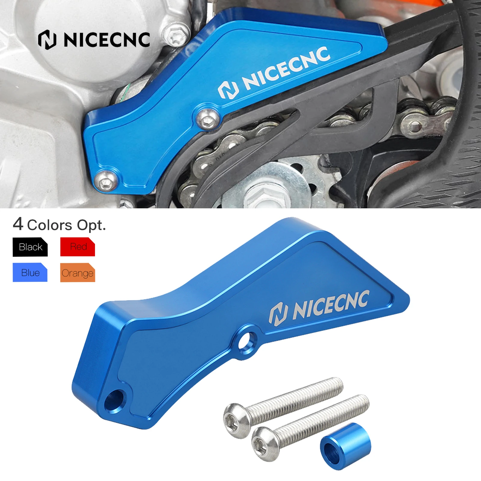 

NICECNC For Husqvarna FE 250 FE 350 2017-2023 FC 250 FC 350 2016-2022 4T Case Saver Sprocket Guard For KTM EXC 250F EXCF 350