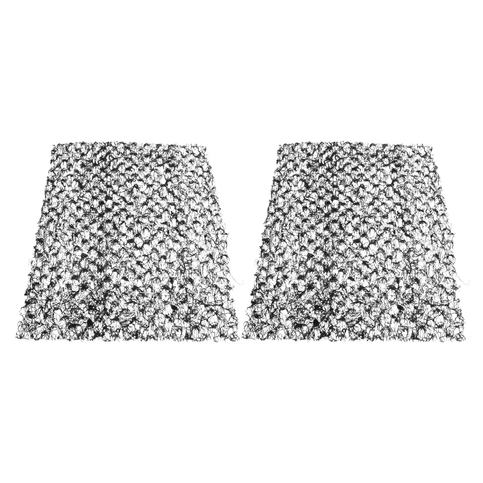 2Pcs Soil Erosion Mat Waterproof Garden Landscape Cover 13.36 X 11.4 X 0.79 in Sediment Control Slope Stabilization Outdoor
