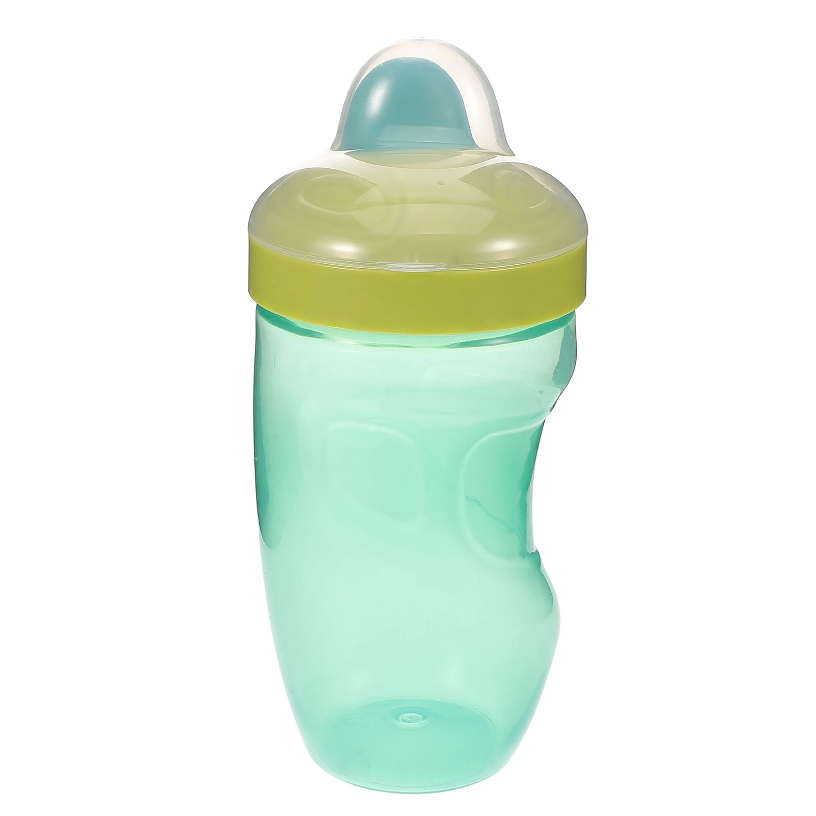 Plastic Nipple Bottle Hard Spout Infant Water Children Baby Training spill proof sip cup toddler drinking bottle