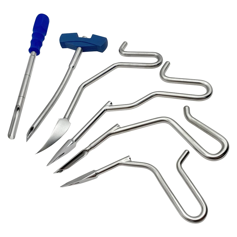 العظام لكمة ثقب فتاحة الفخذ داخل النخاع مسمار ثقب جوفاء فتح مسمار مخروط دليل أداة العظام