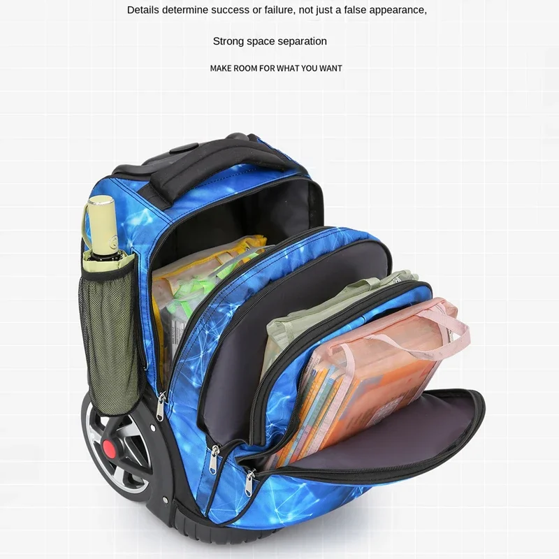 School Trolley Backpacks bags for Teenagers large Wheels Travel Wheeled backpack bag On wheels Children School Rolling Backpack