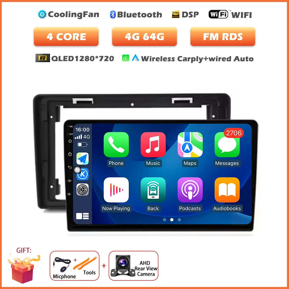Android 16 Auto Voor Citroen C2 C3 2001-2010 Auto Radio Multimedia Speler Video GPS Navigatie Carplay Touchscreen Stereo gereedschap