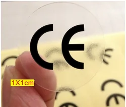 Wholesale 1000pcs/batch Round 10mm Clear CE Laser Sticker Label Custom Label Sticker CE Dumb Silver Dragon Sticker Free Shipping