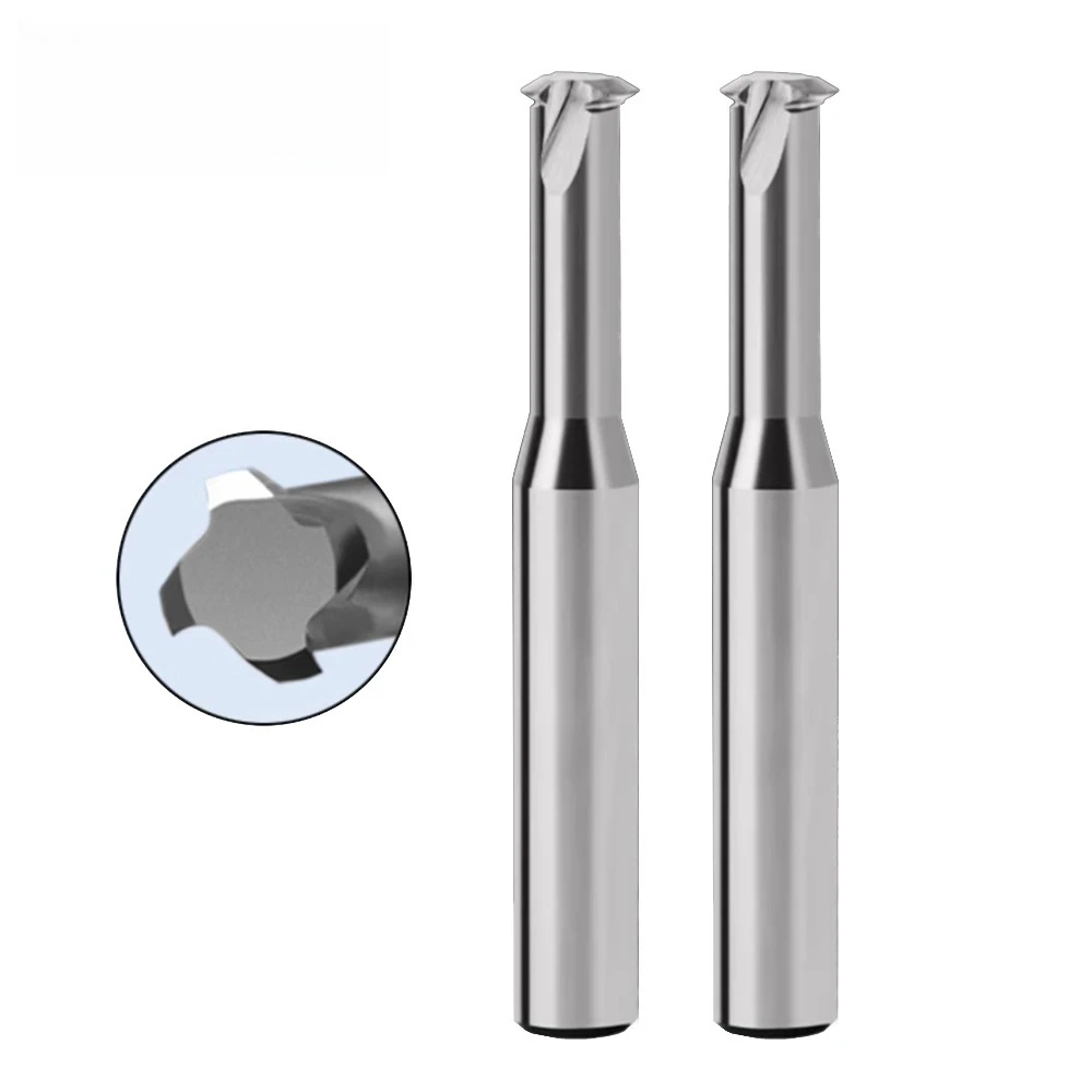 

Custom OEM 65° Tungsten Steel Single Tooth Thread Mill - High Hard Alloy M1-M20 for Copper/Aluminum (10-Pack)