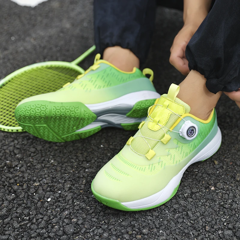 

Knob Green Tennis Shoes Man Anti-Slip Platform Table Tennis Sneakers Femme High Quality Professional Volleyball Sneakers Male