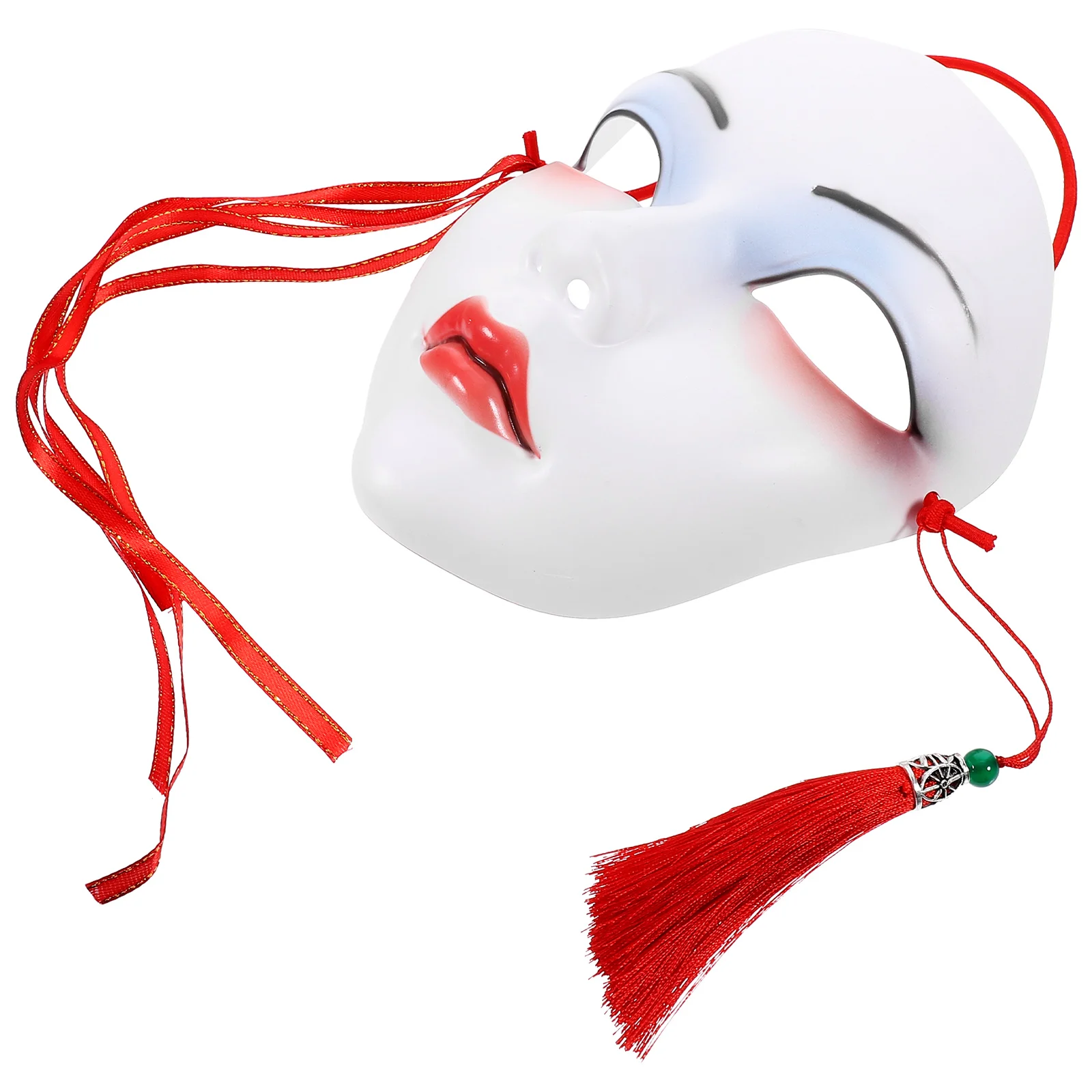 Masquerade Mask Halloween Decor Funny Facial Decorative Face Plastic Masks Woman