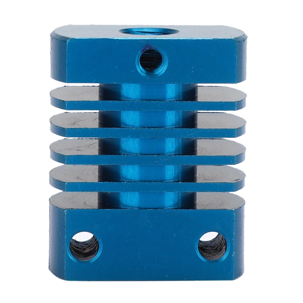 

Universal 3D Printer Extruder Heat Sink Aluminum Tube CR8 High Quality Blue Accessories for MK10 Extruder 3D Printer Accessories