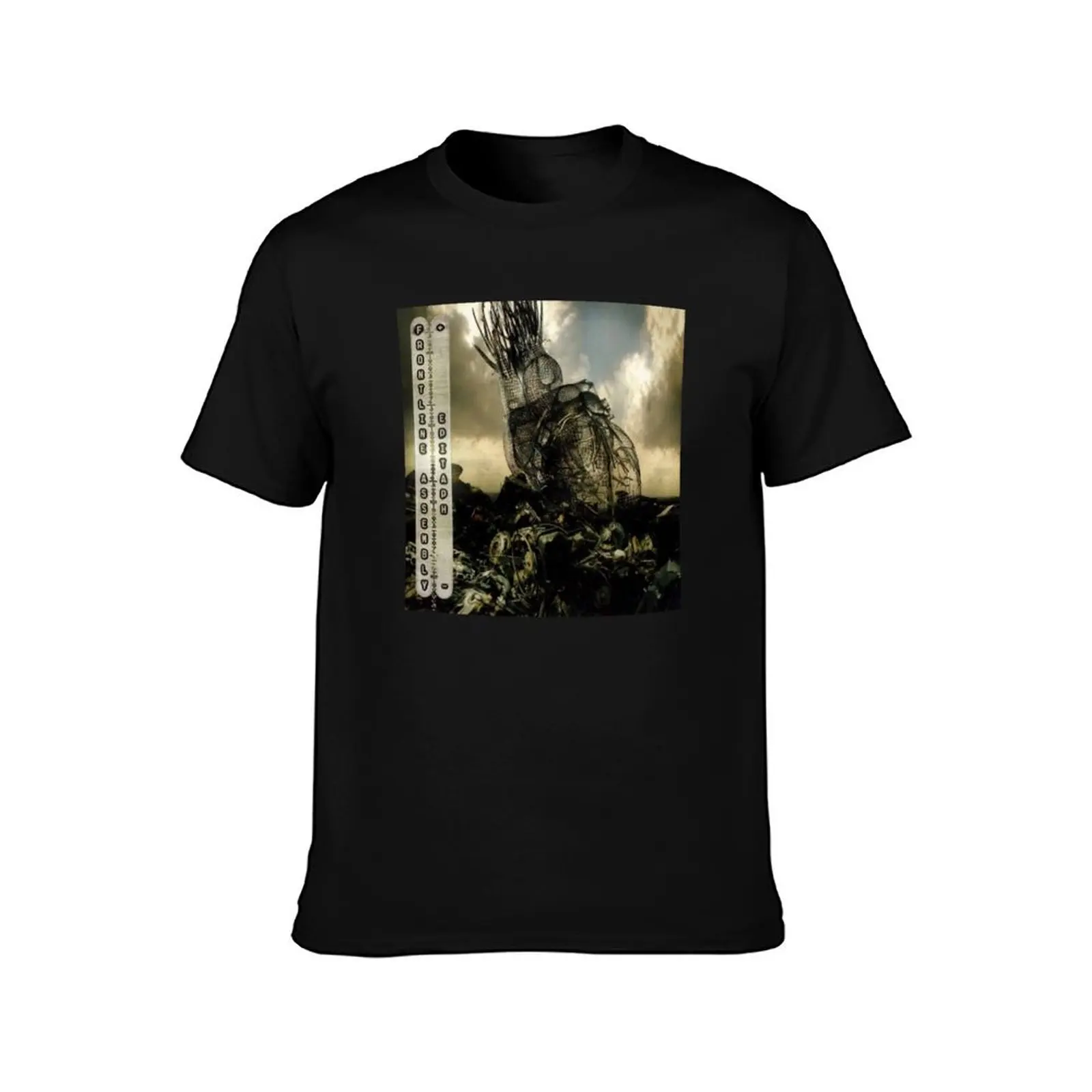 FRONT LINE ASSEMBLY MUSIC SRTWORK T-Shirt Big and Tall Short Sleeve Tee T-Shirt
