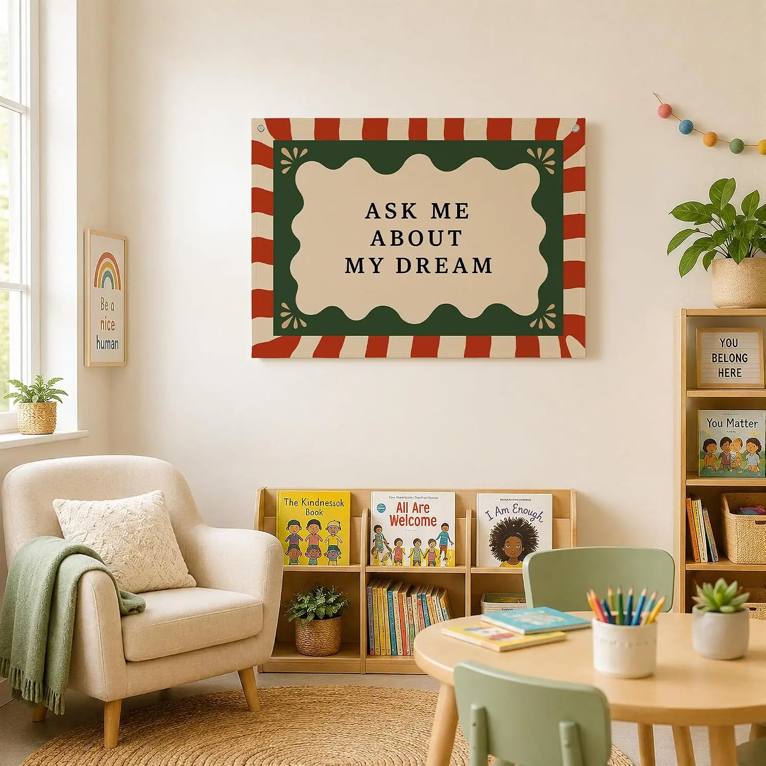 Flagicts 100% Polyester Ask Me About My Dream Flags