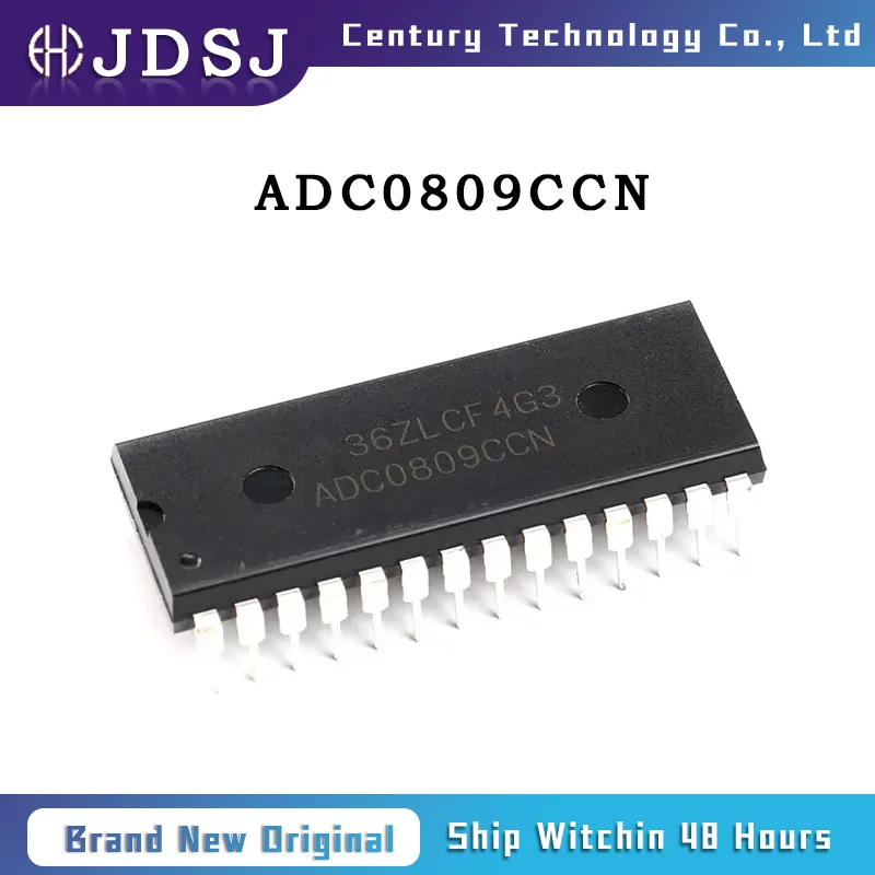 

1 шт./10 шт./50 шт./100 шт. ADC0809CCN IC ADC 8BIT SAR 28DIP совершенно новый Фотофон