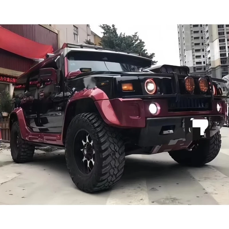 Modified Wide Body Components for HummerH2 Car Exterior Upgrade Kit Side Panel Mudguard Wheel FenderLightweight ReplacementParts
