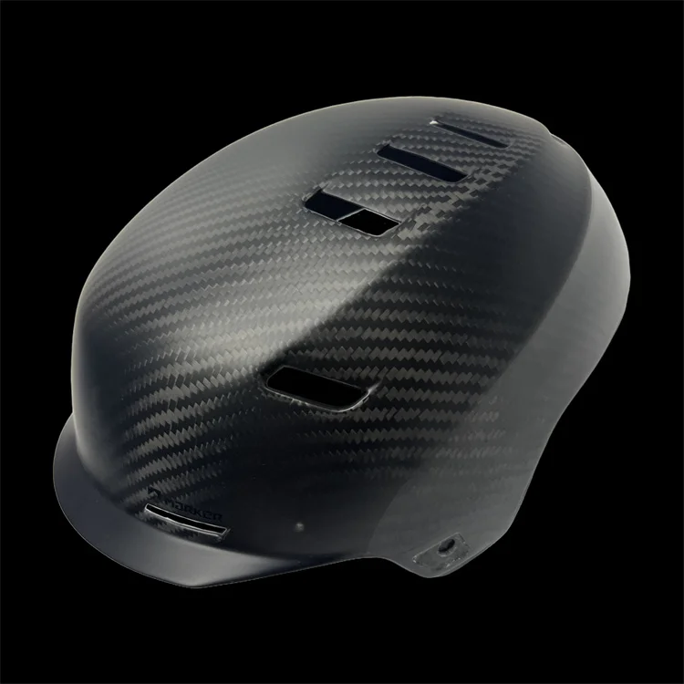 Carbon Fiber Ski Snow Cycling Helmet Adjustable High Quality Customization Service Customized Color & Logo Unisex Children