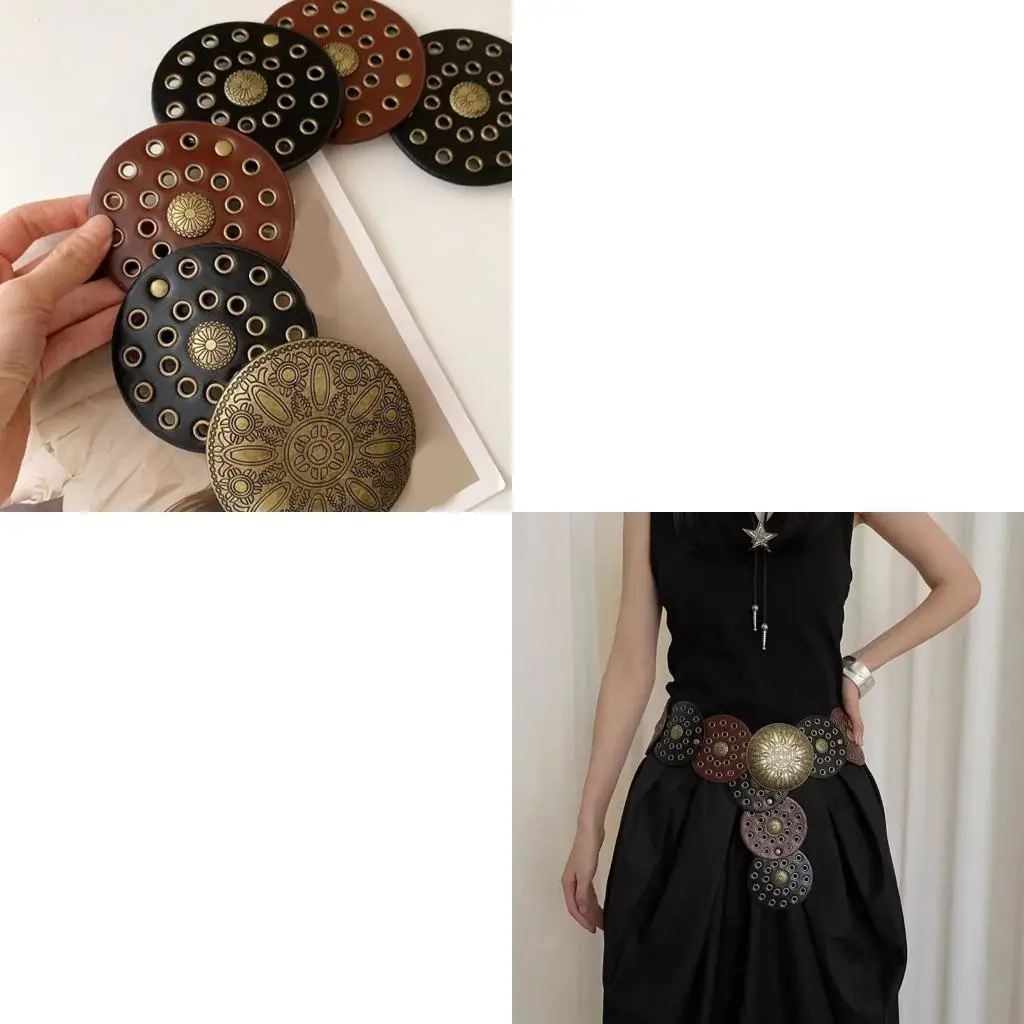 حزام أزياء حزام الخصر الحزام على نطاق واسع حزام زي لالتفاف فستان حزام الخصر لبدلة تنورة جينز المجوهرات