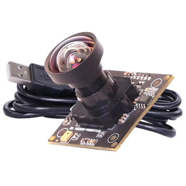

4K imx334 38mm 4.2mm 85degree distortionless Industrial machine vision PCBA Face recognition usb industrial camera module