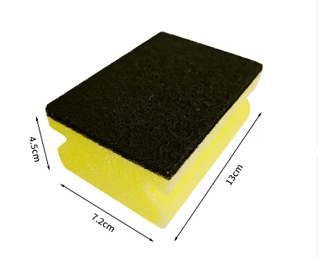 2-PC Dishwashing Sponge,Kitchen Cleaning Scrubbing Tool,Scrubbing Sponge Pad,Dishcloth Suitable for Kitchen Pot Cleaning