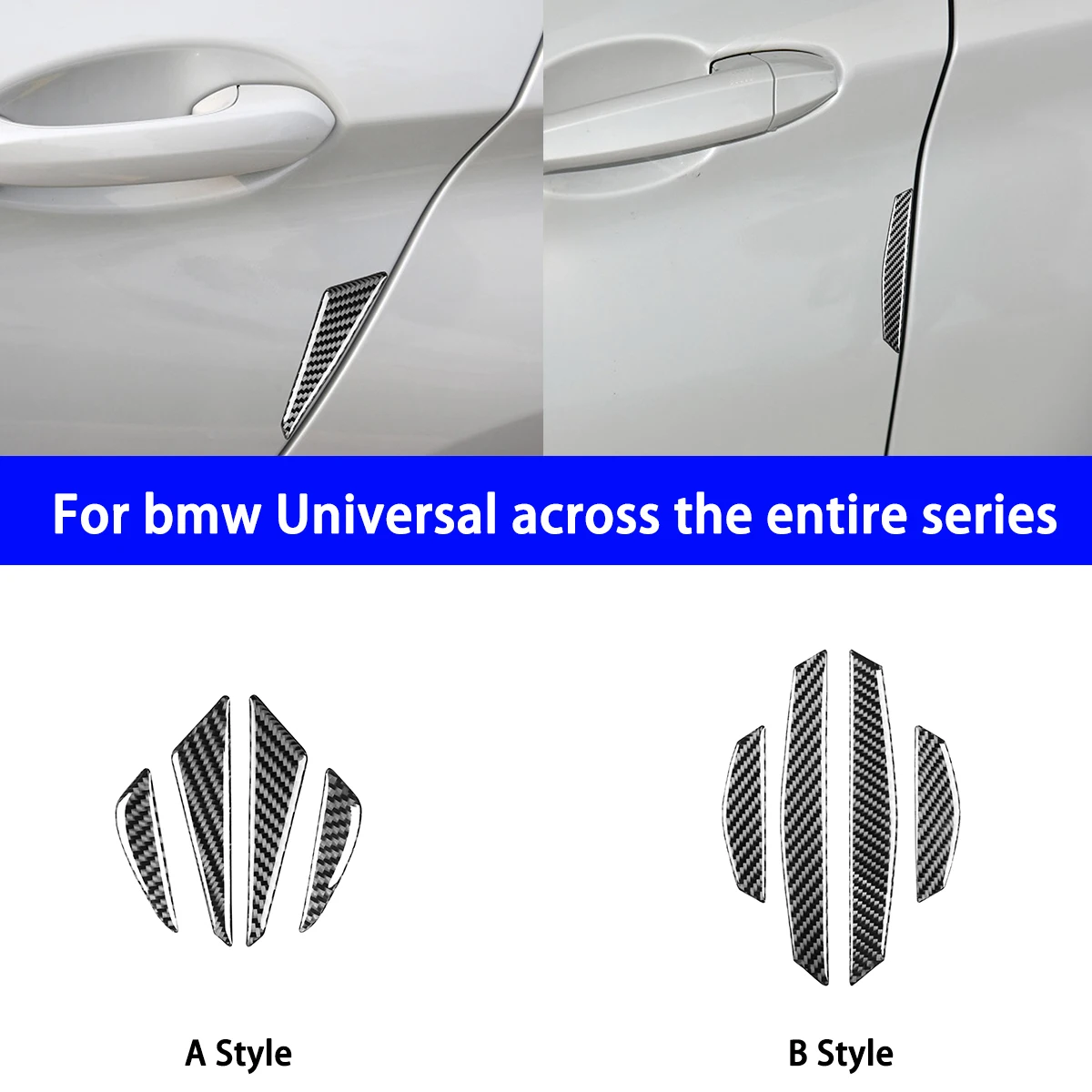 

Suitable for BMW's Full Range of General Motors Door Anti-collision Sticker Panel Decorative Stickers Carbon Fiber Modification.